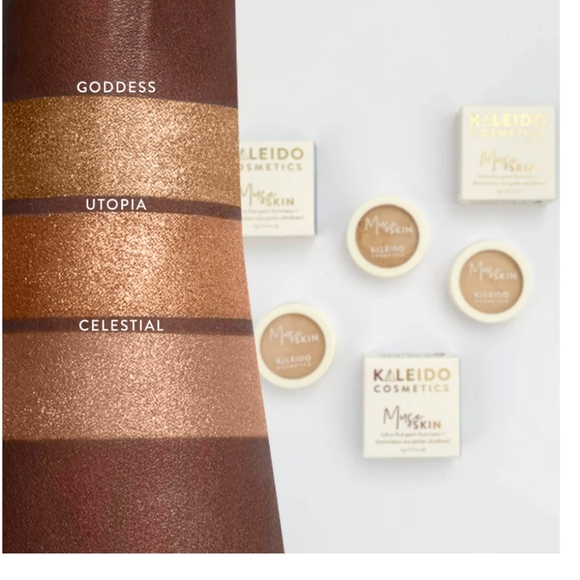 GODDESS Muse Skin - Ultra-Fine Pearl Illuminator Kaleido Cosmetics - Picture 6 of 6